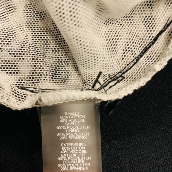 KARL LAGERFELD - Black crop vest XS - Picture 3 of 3